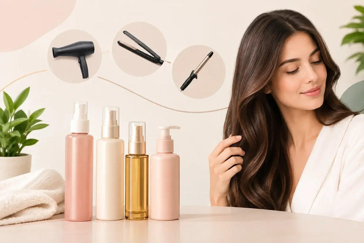 Best Heat Protectants for Hair by Styling Need