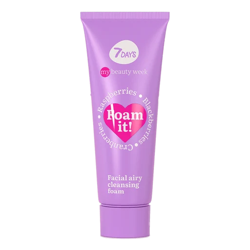 غسول وجه لطيف 7days My Beauty Week Facial Airy Cleansing Foam Foam It! - 80 مل