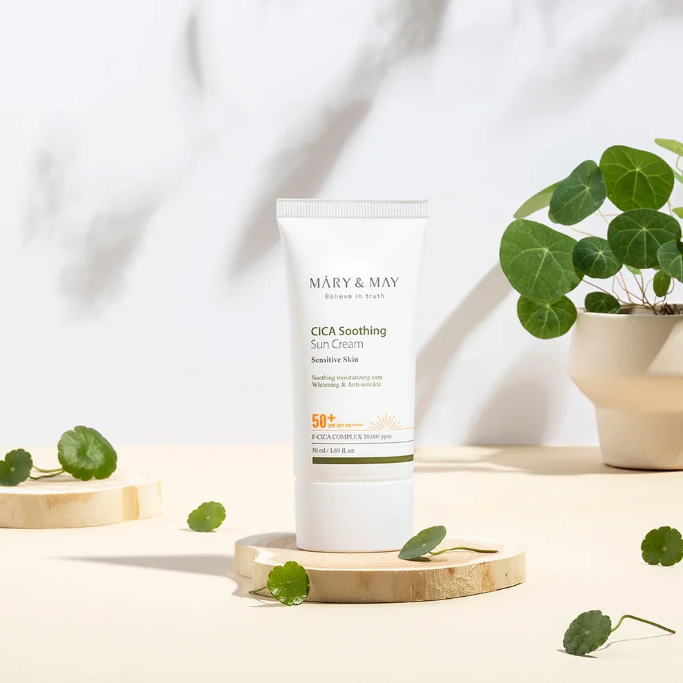 Mary & My Vegan CICA Soothing Sun Cream 50 ml