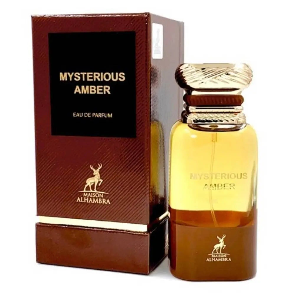 عطر ميستيريوس أمبر او دي بارفان 80 مل (ميزون الحمراء)