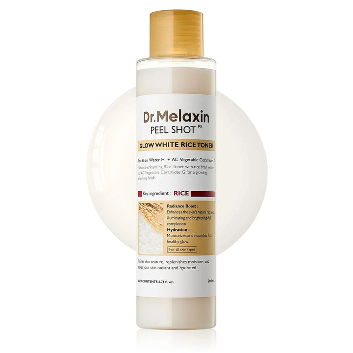 Dr Melaxin Glow White Rice Toner 200 Ml