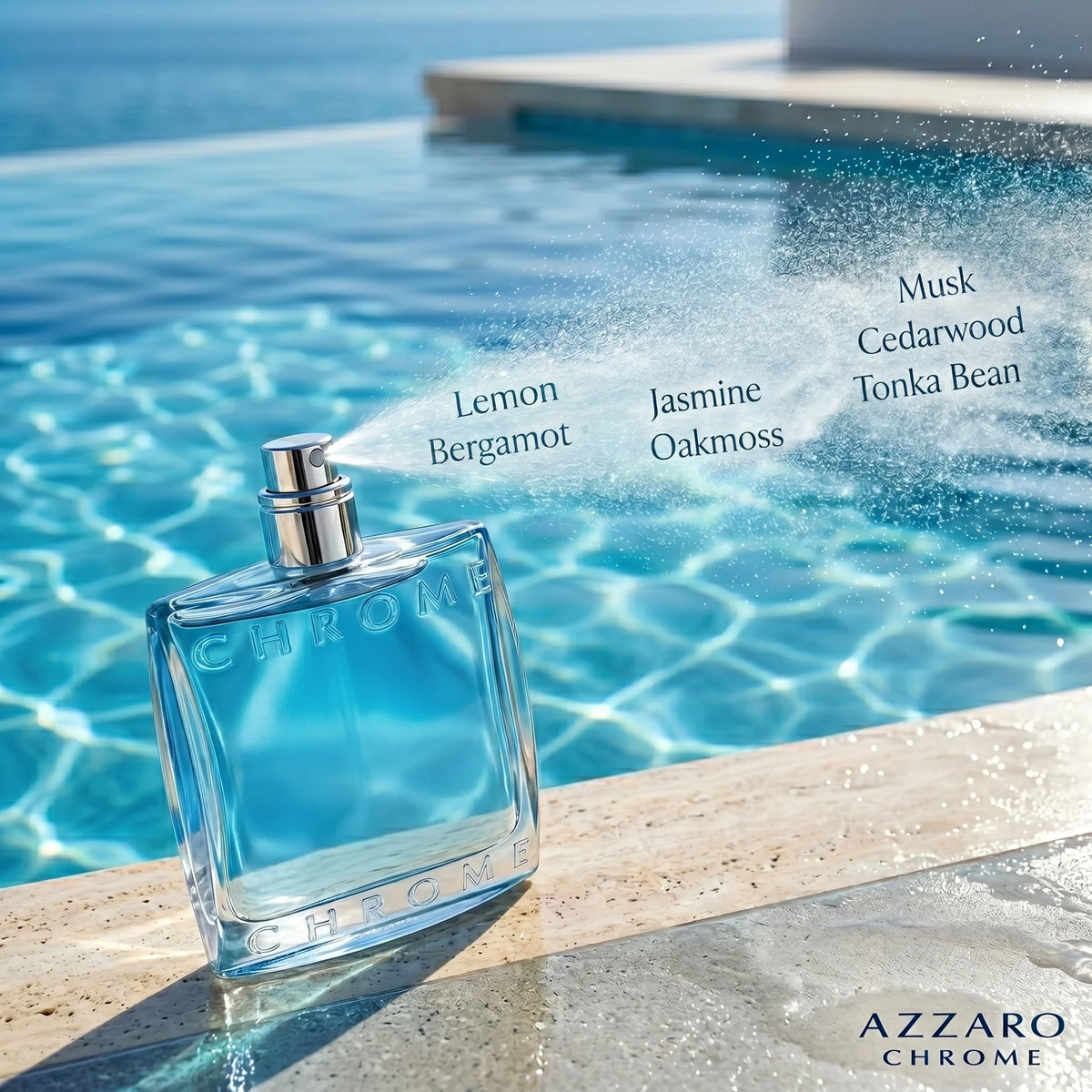 Azzaro Chrome-Men-Edt-100ml
