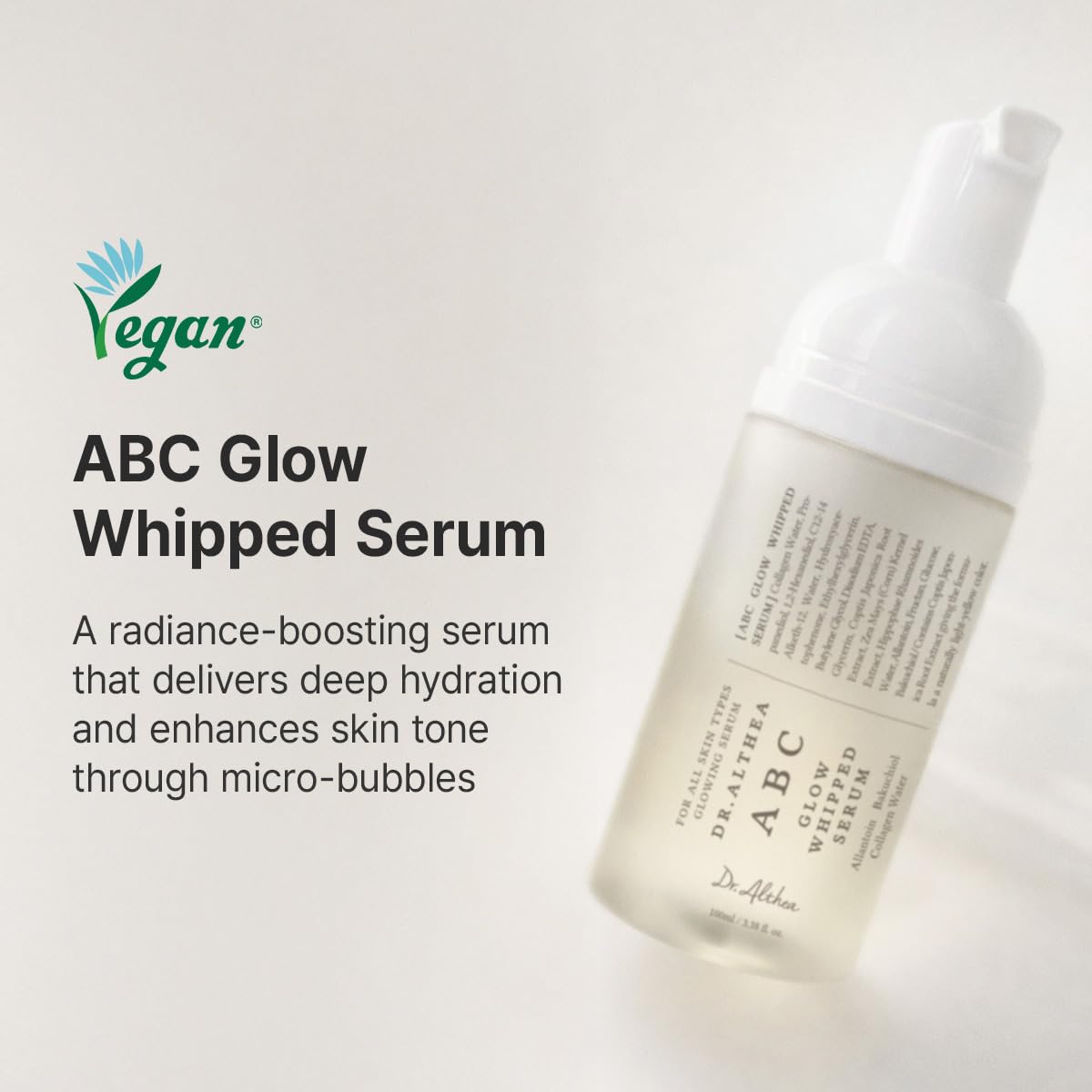 Dr Althea ABC Glow Whipped 100 ml - Face Serum