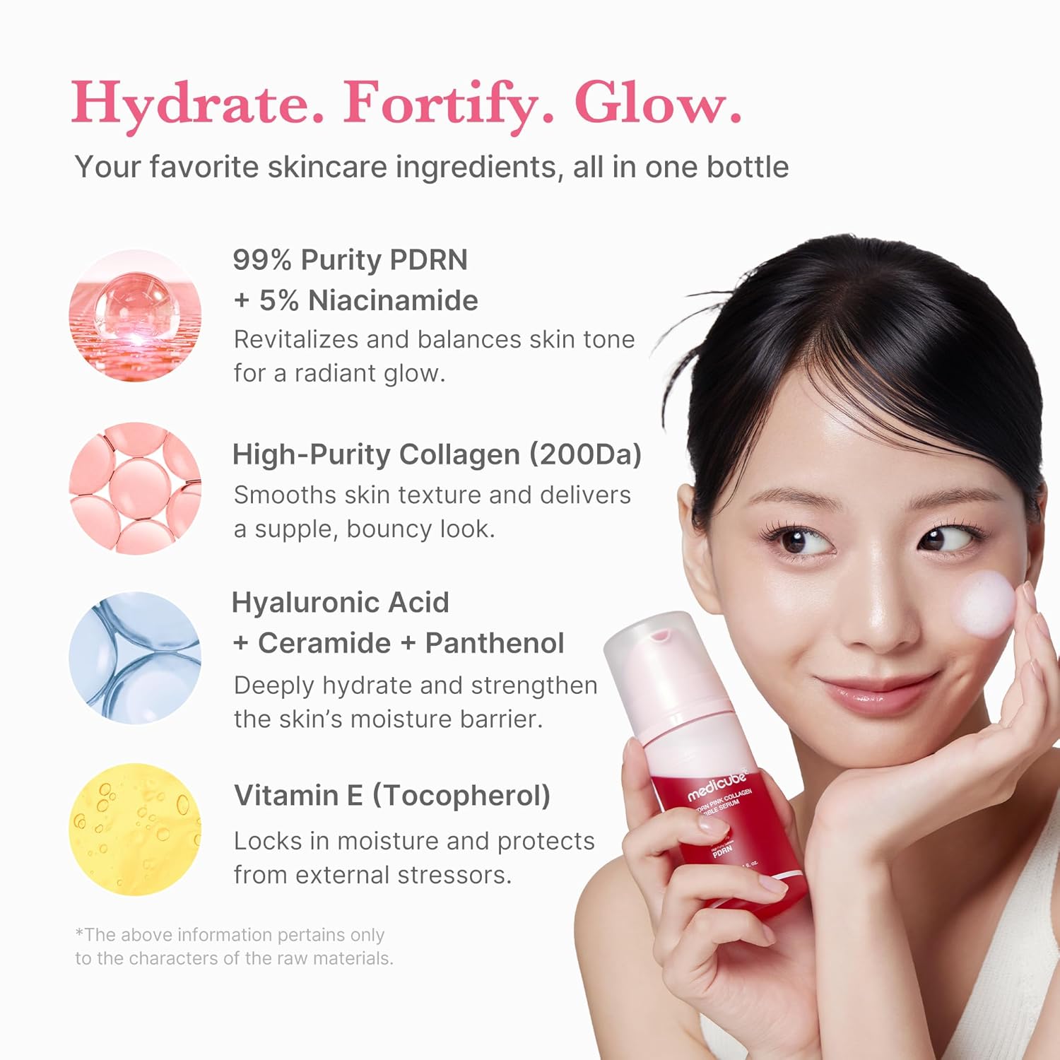 Medicube PDRN Pink Collagen Bubble Serum 95 ml