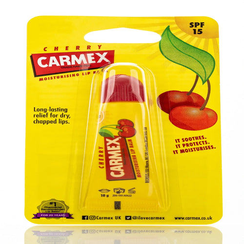 carmex cherry lip balm tube 10 gm