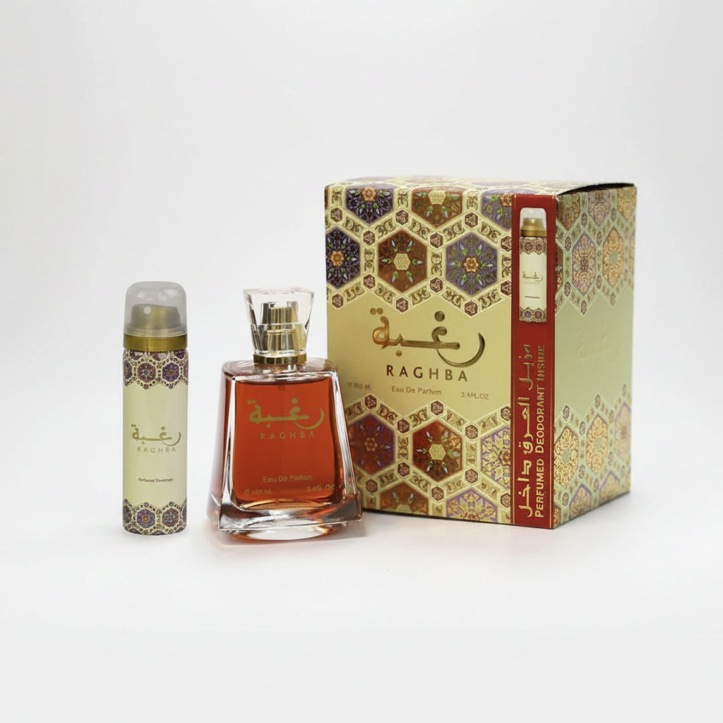 Raghba EDP 100 ml + Deod. (Lattafa)