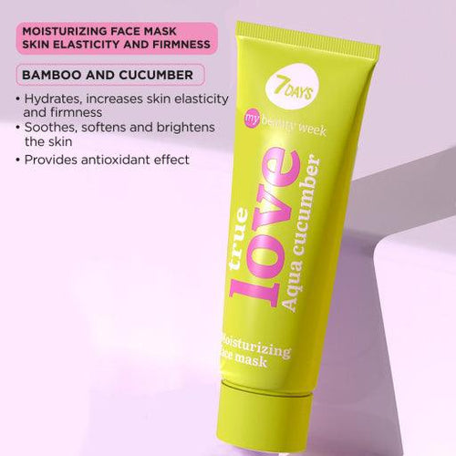 7days my beauty week moisturizing face mask true love 80 ml