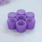 HAIR PRO HAIR ROLLERS-DARK PURPLE-6PCS