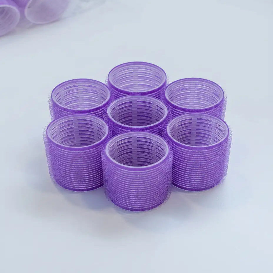 HAIR PRO HAIR ROLLERS-DARK PURPLE-6PCS