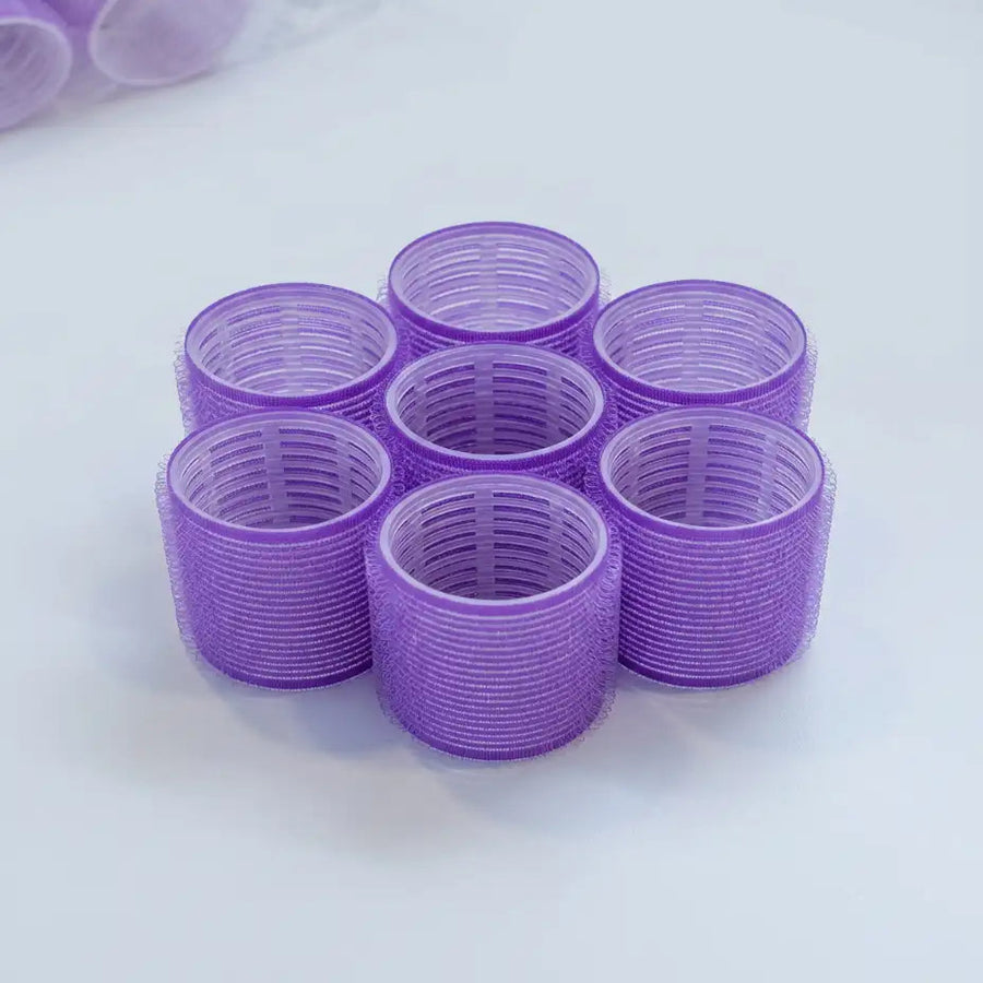 hair pro hair rollers dark purple 6pcs