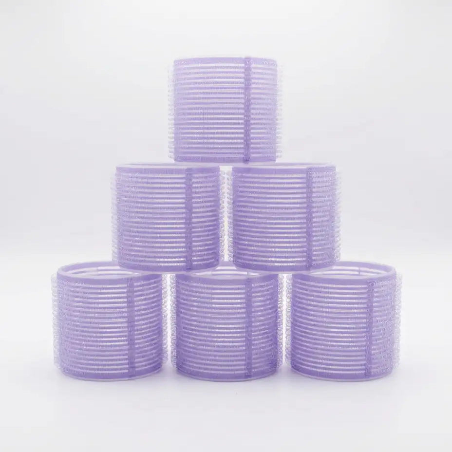 HAIR PRO HAIR ROLLERS-LAVANDER-6PCS