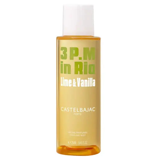 Castelbajac 3 P.M In Rio Lime & Vanilla Perfume Mist 250ml
