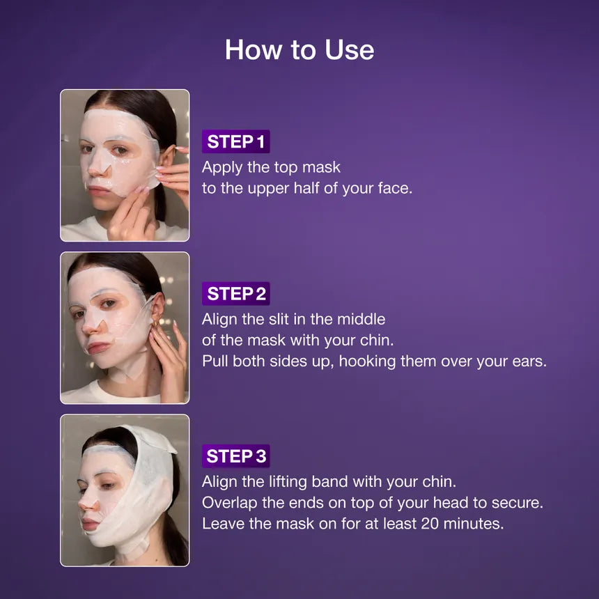 Numbuzin NAD + Bio Lifting-Sil Full Face Mask 9