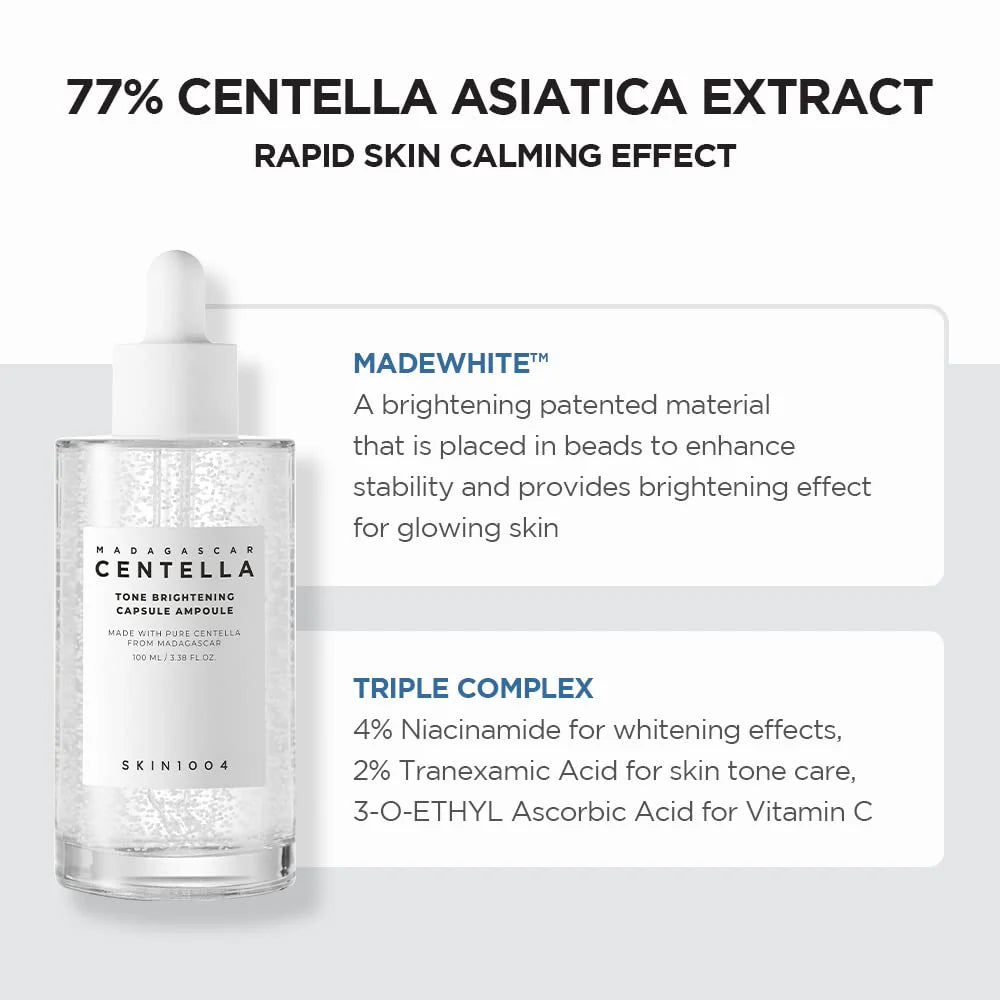 Madagascar Centella Tone Brightening Capsule Ampoule 100 ml