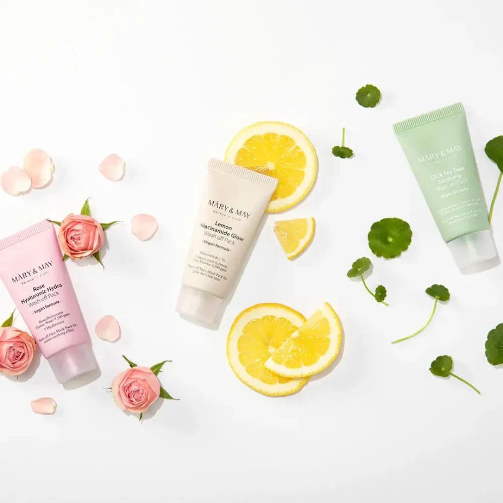 Mary & May Mini Gift Set Vegan Wash Off Mask