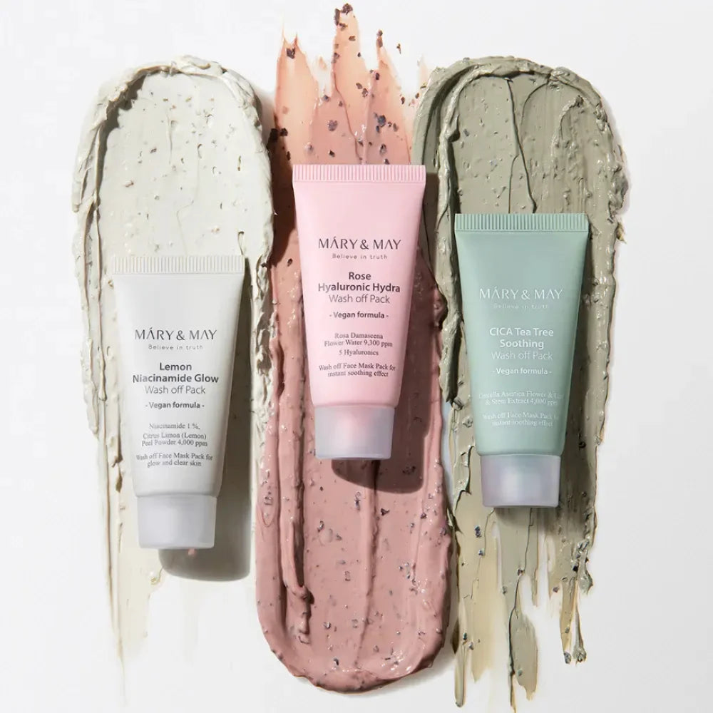 Mary & May Mini Gift Set Vegan Wash Off Mask