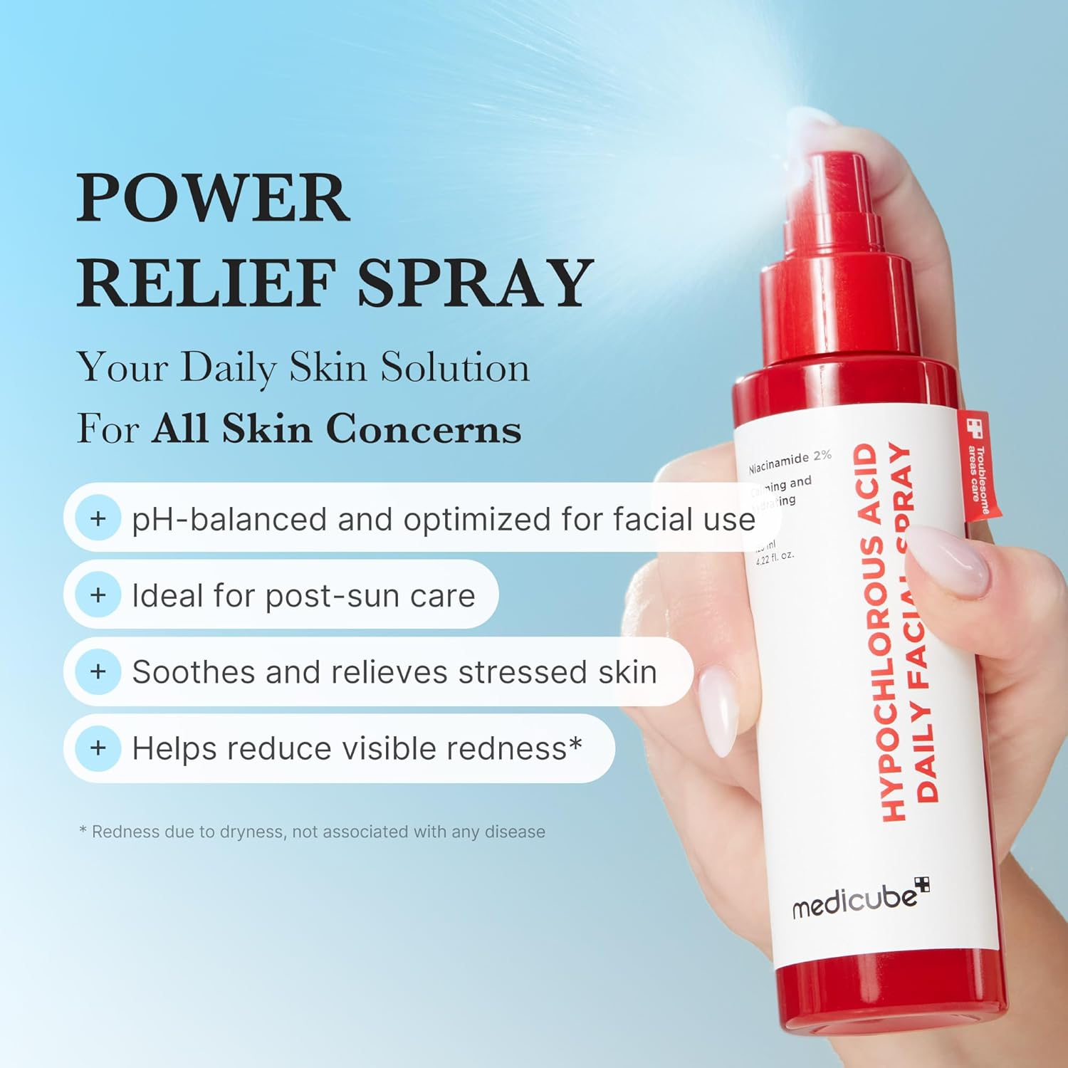 Medicube Hypochlorous Acid Daily Facial Spray 125 ml