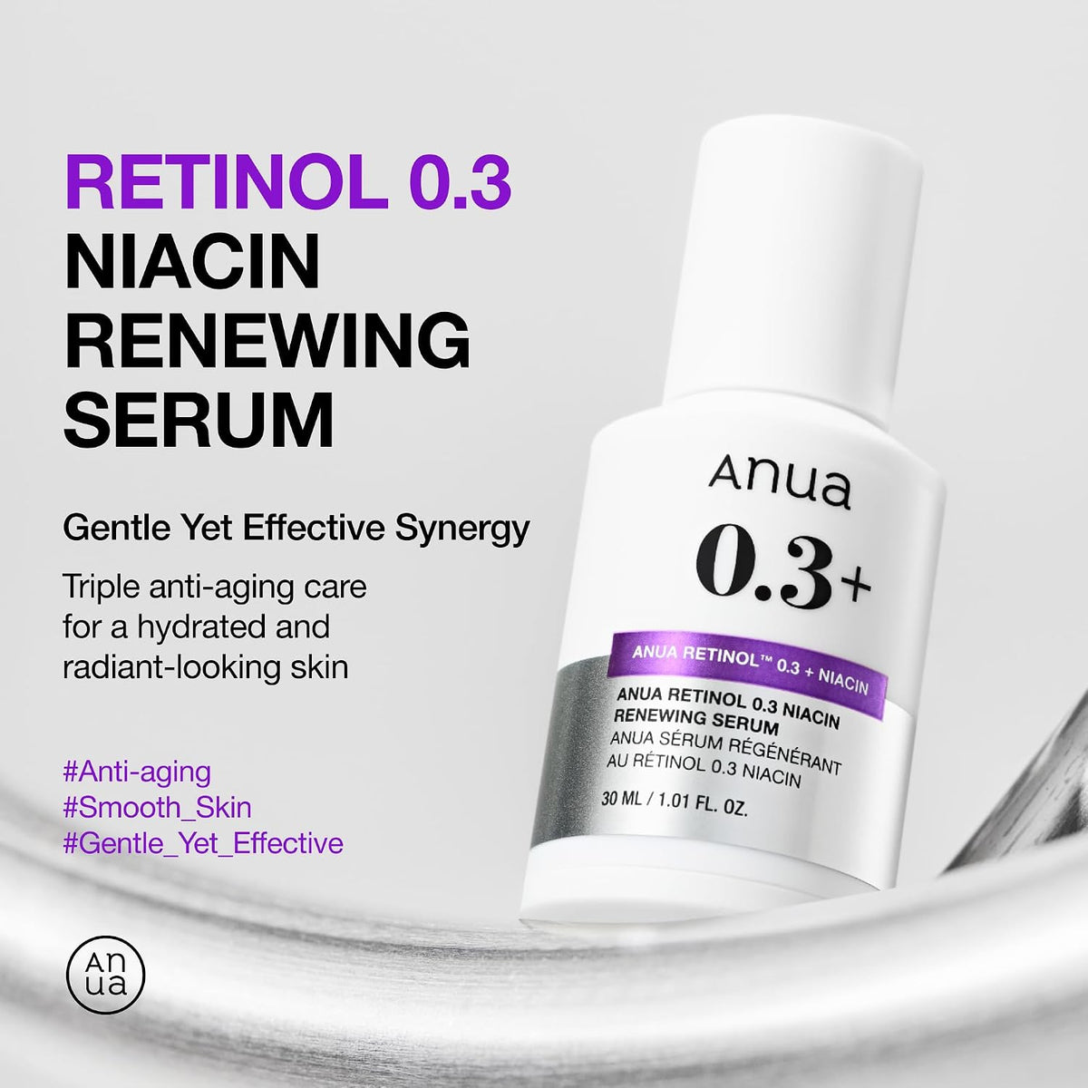 Anua Retinol 0.3 + Niacin 30 Ml - Face Serum