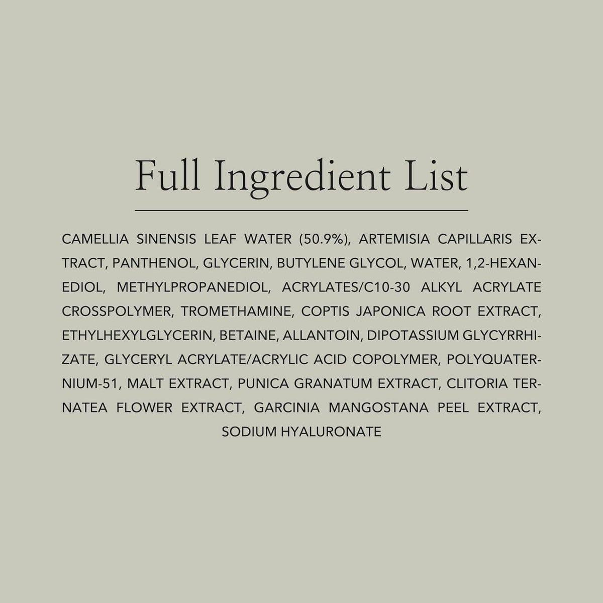 beauty of joseon calming serum green tea panthenol 30ml