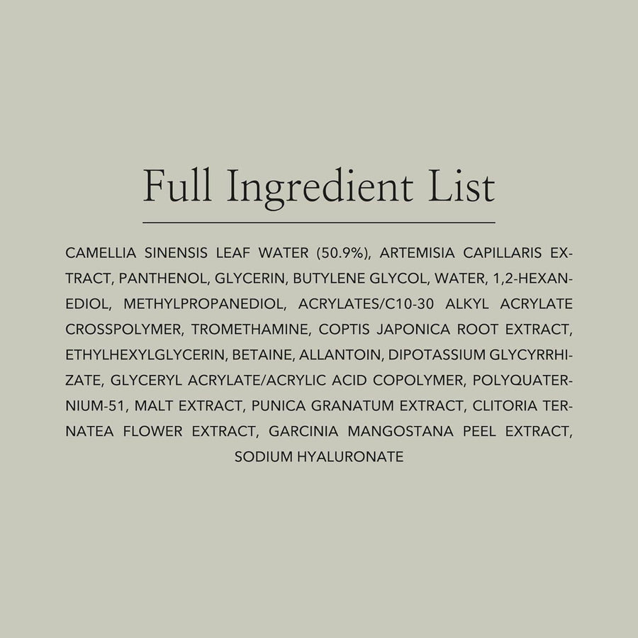 beauty of joseon calming serum green tea panthenol 30ml