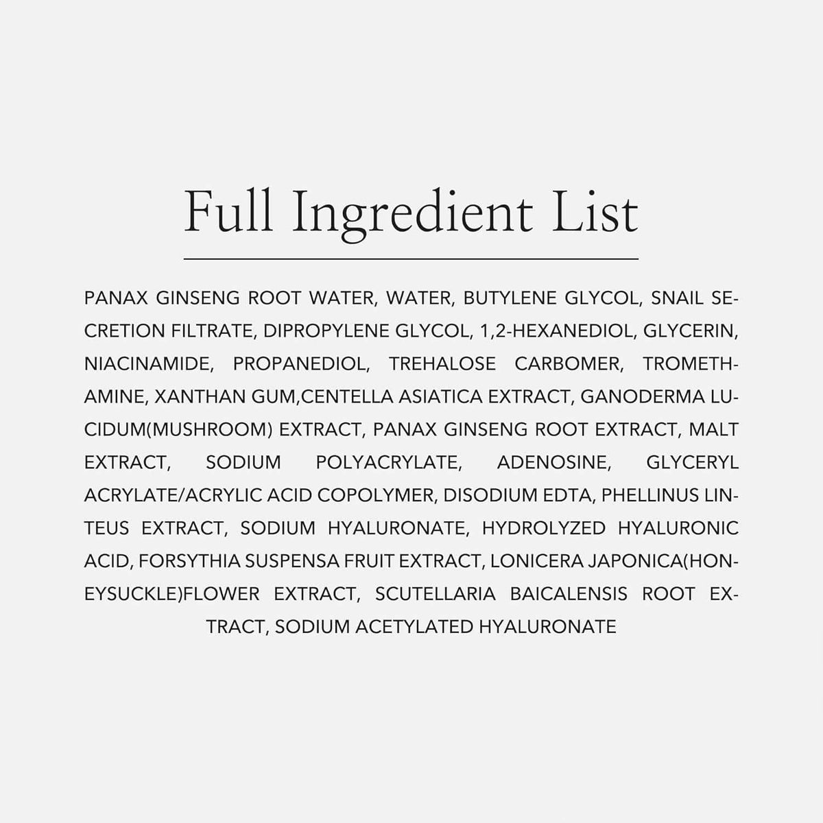 beauty of joseon revive serum ginseng snail mucin 30ml