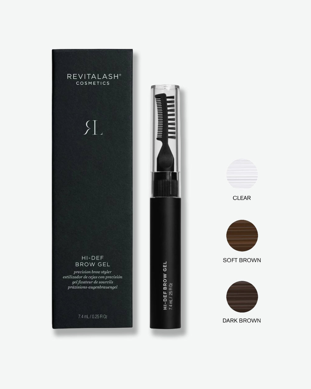 Revitalash Makeup Collection Hi Def Brow Gel Dark Brown - product image 3