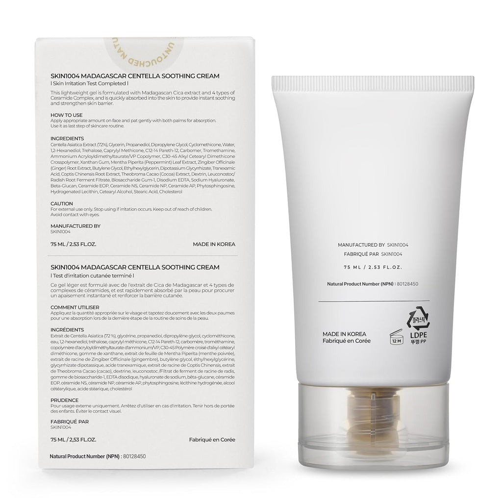 Madagascar Centella Soothing Cream 75 ml