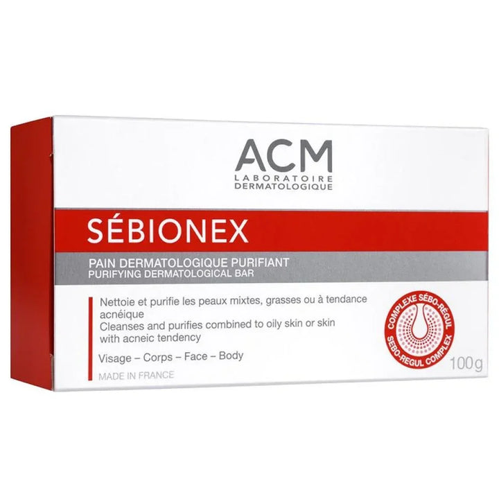 غسول وجه لطيف Acm Sebionex Facial Cleanser - 100 جم