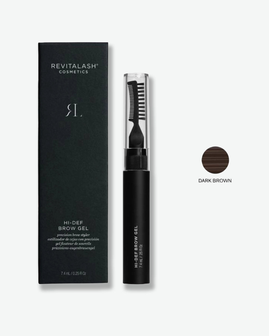 Revitalash Makeup Collection Hi Def Brow Gel Dark Brown - product image 1