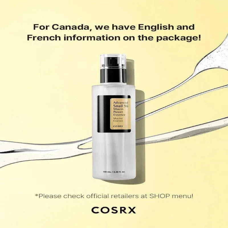 cosrx advanced snail 96 mucin power essence 100 ml