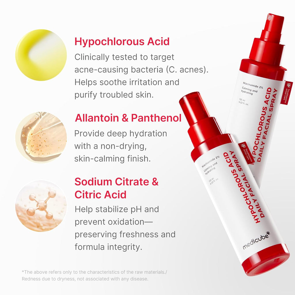 Medicube Hypochlorous Acid Daily Facial Spray 125 ml