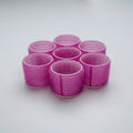 HAIR PRO HAIR ROLLERS-NEON PINK-6PCS