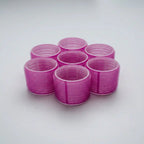 HAIR PRO HAIR ROLLERS-NEON PINK-6PCS