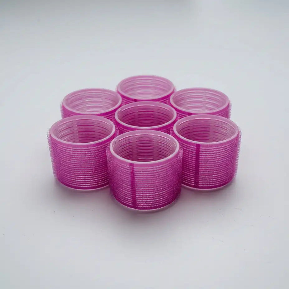 HAIR PRO HAIR ROLLERS-NEON PINK-6PCS