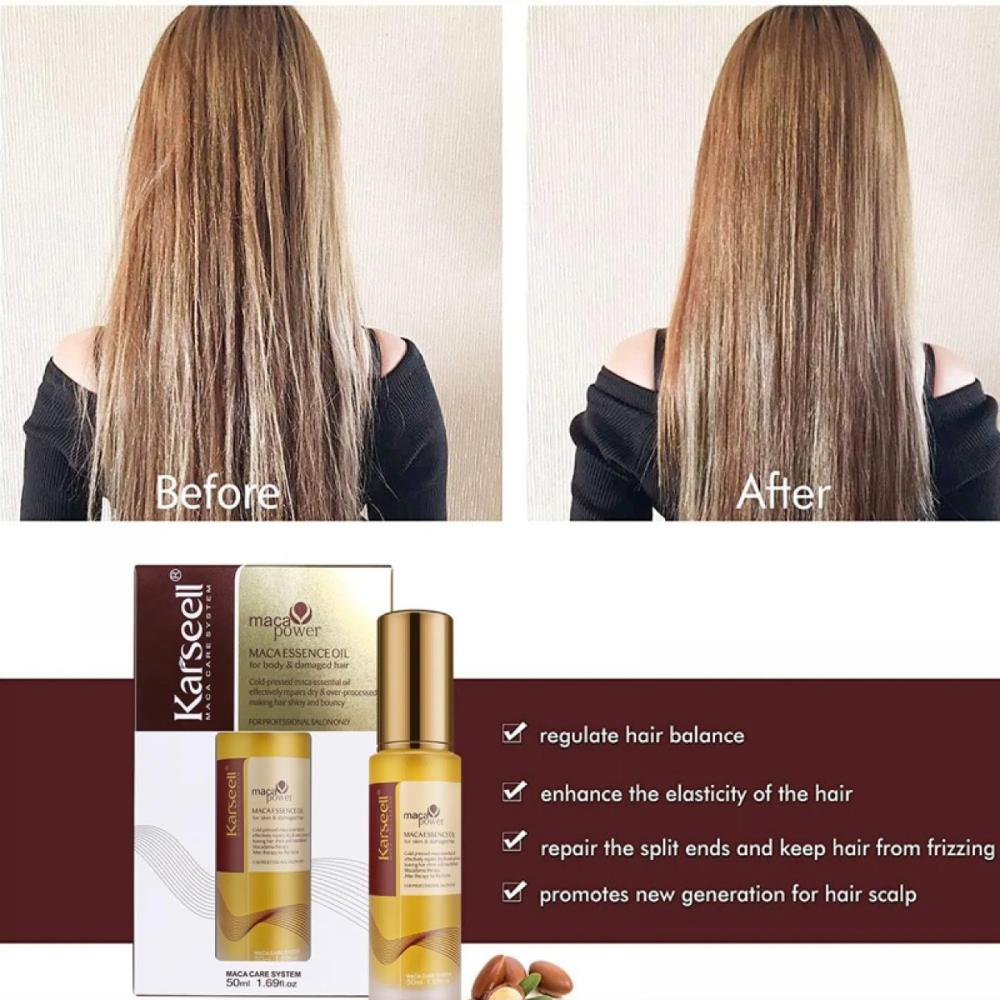 Karseell Maca Power Essence Oil For Body Damaged Hair 50 ml