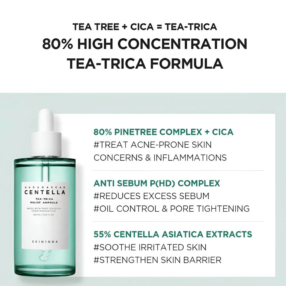 Madagascar Centella Tea-Trica Relief Ampoule 100 ml