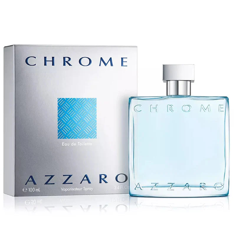 Azzaro Chrome Men’s Eau de Toilette 100ml – Men’s Fragrance Perfume