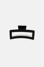 FUCHSIA LARGE HAIR CLAW CLIPS - BLACK & WHITE