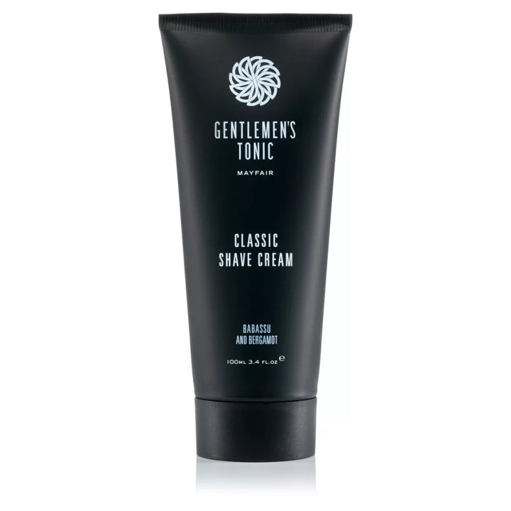 كريم عناية بالبشرة Gentlemens Tonic Grooming Babassu Bergamot كلاسيك Shave - 100 مل