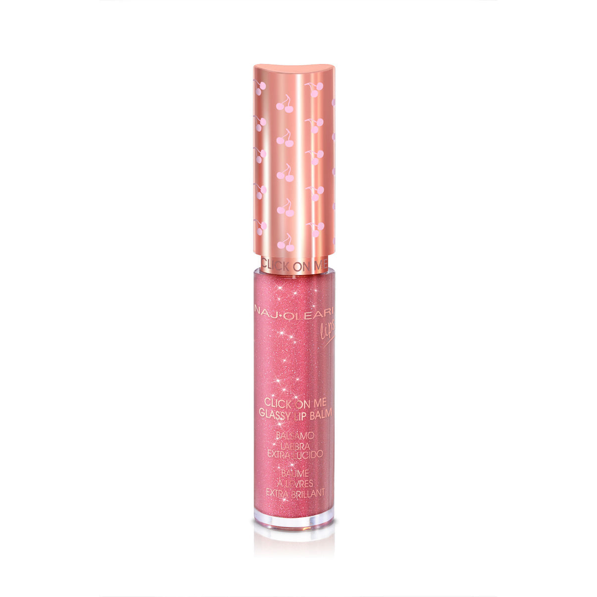 Naj.Oleari Make Up Click On Me Glassy Lip Balm 02 Luminous Pink Rosa Luminoso