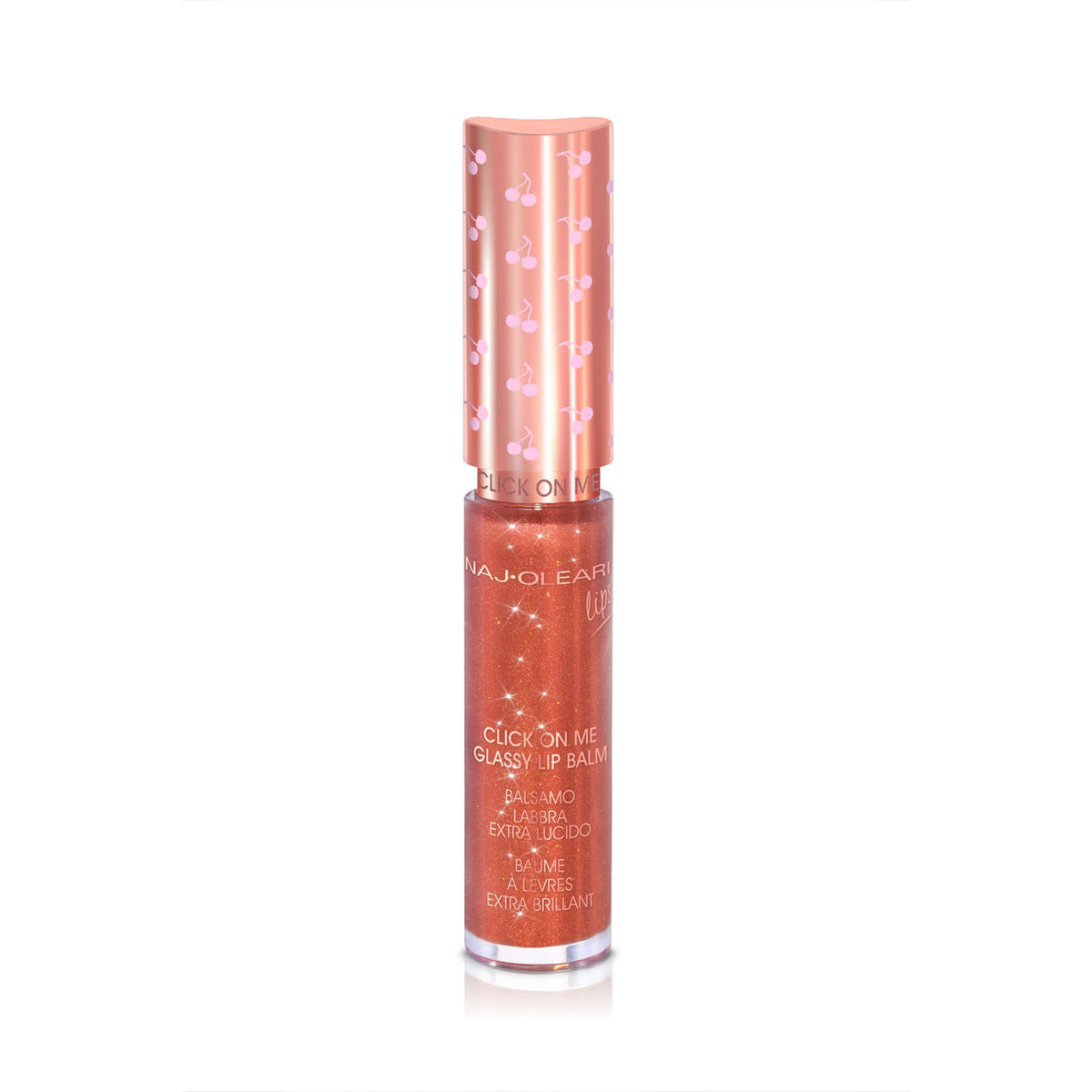 Naj.Oleari Make Up Click On Me Glassy Lip Balm 03 Golden Caramel Caramello Dorato