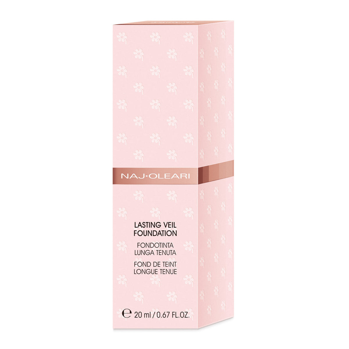 Naj.Oleari Make Up Lasting Veil Foundation 102 Natural Pink Rosa Naturale