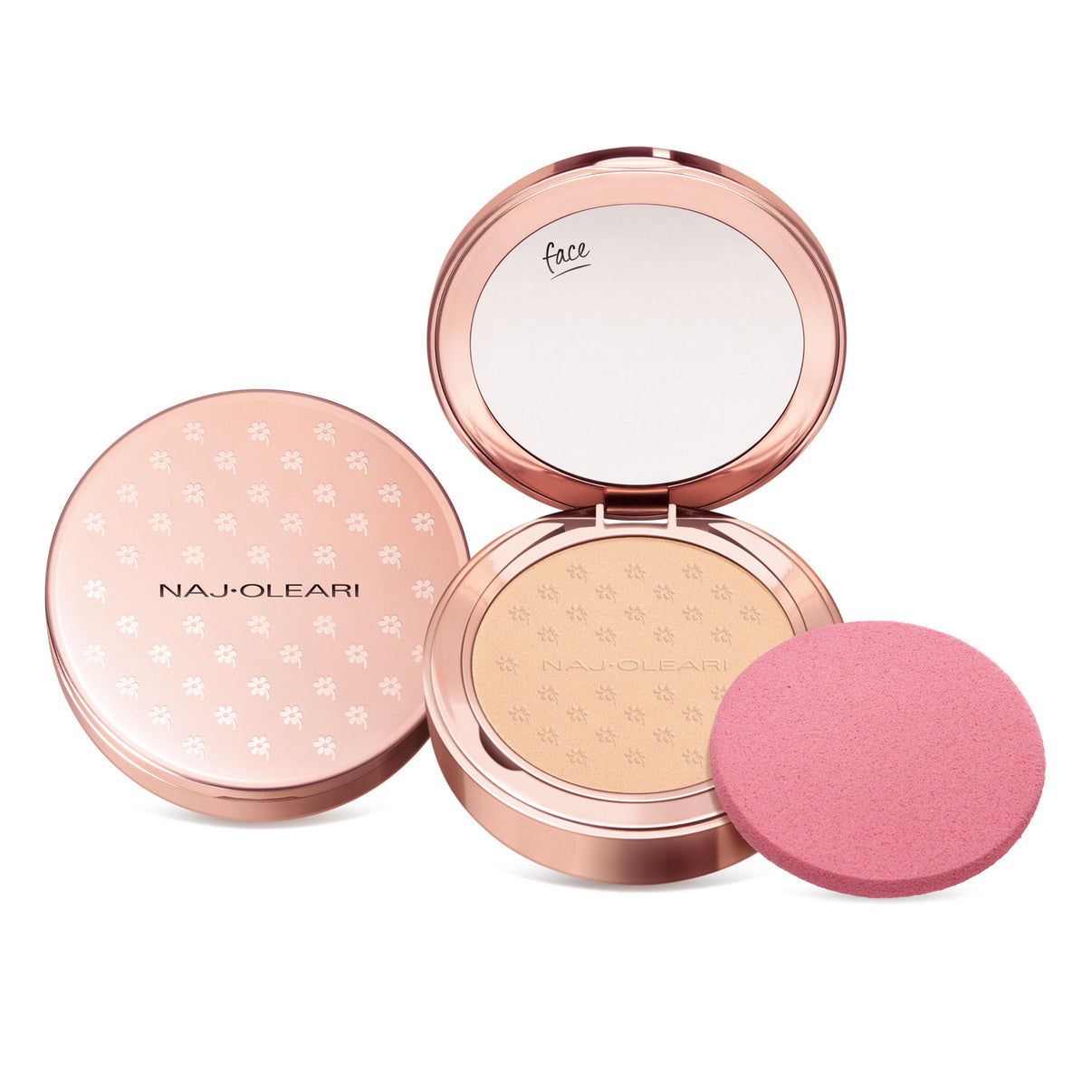 NAJ.OLEARI MAKE UP SILK FEEL WET AND DRY POWDER FOUNDATION 01 IVORY AVORIO