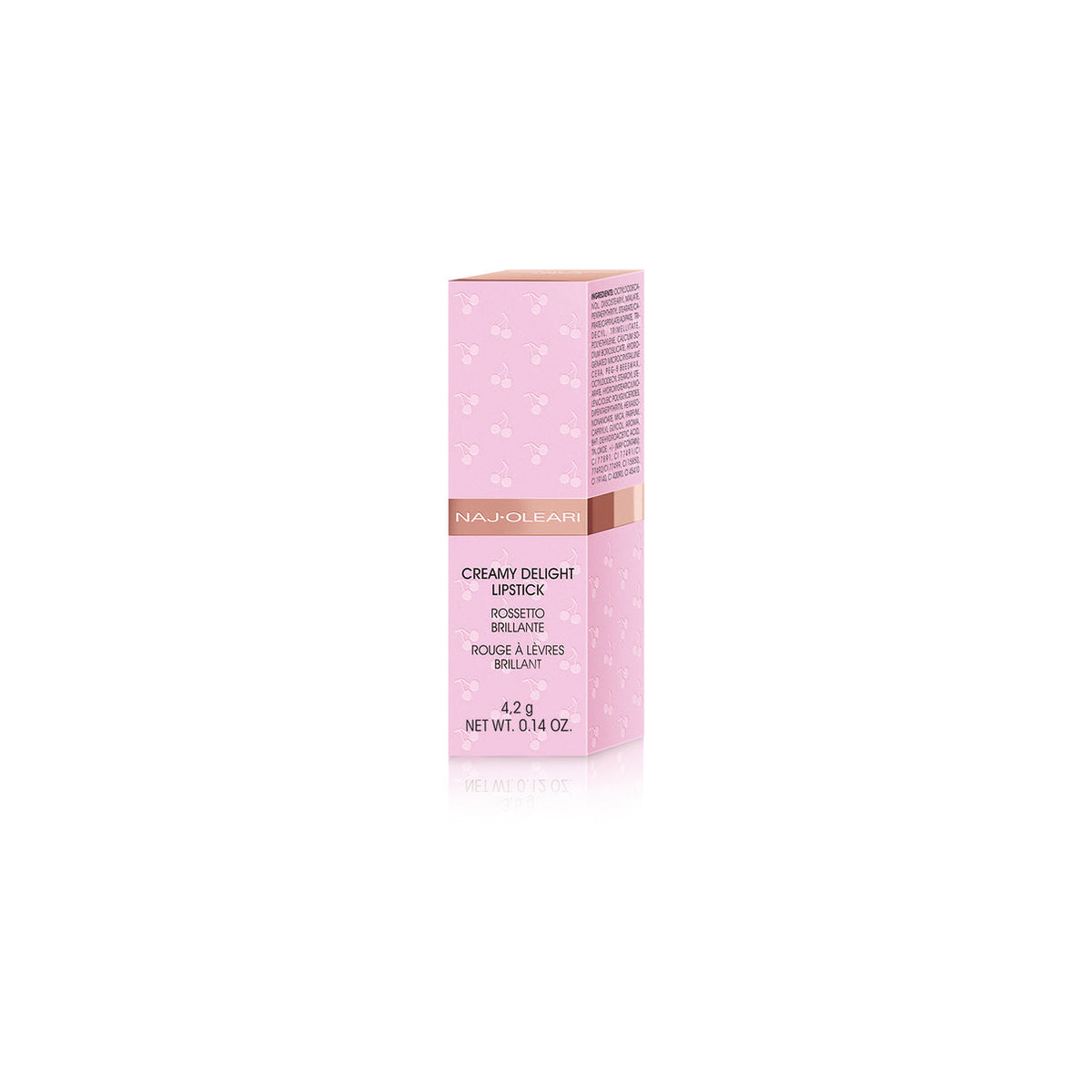 Naj.Oleari Make Up Creamy Delight Lipstick 22 Pearly Red Rosso Perlato
