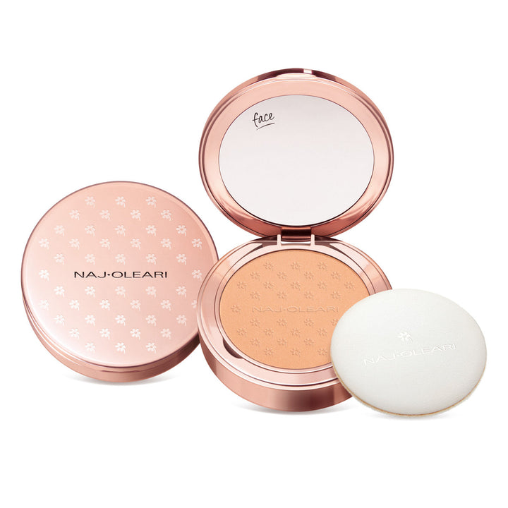 بودرة مكياج ناج أولياري Make Up Skin Caress Pressed Powder 02 Peach بينك Rosa Pesca