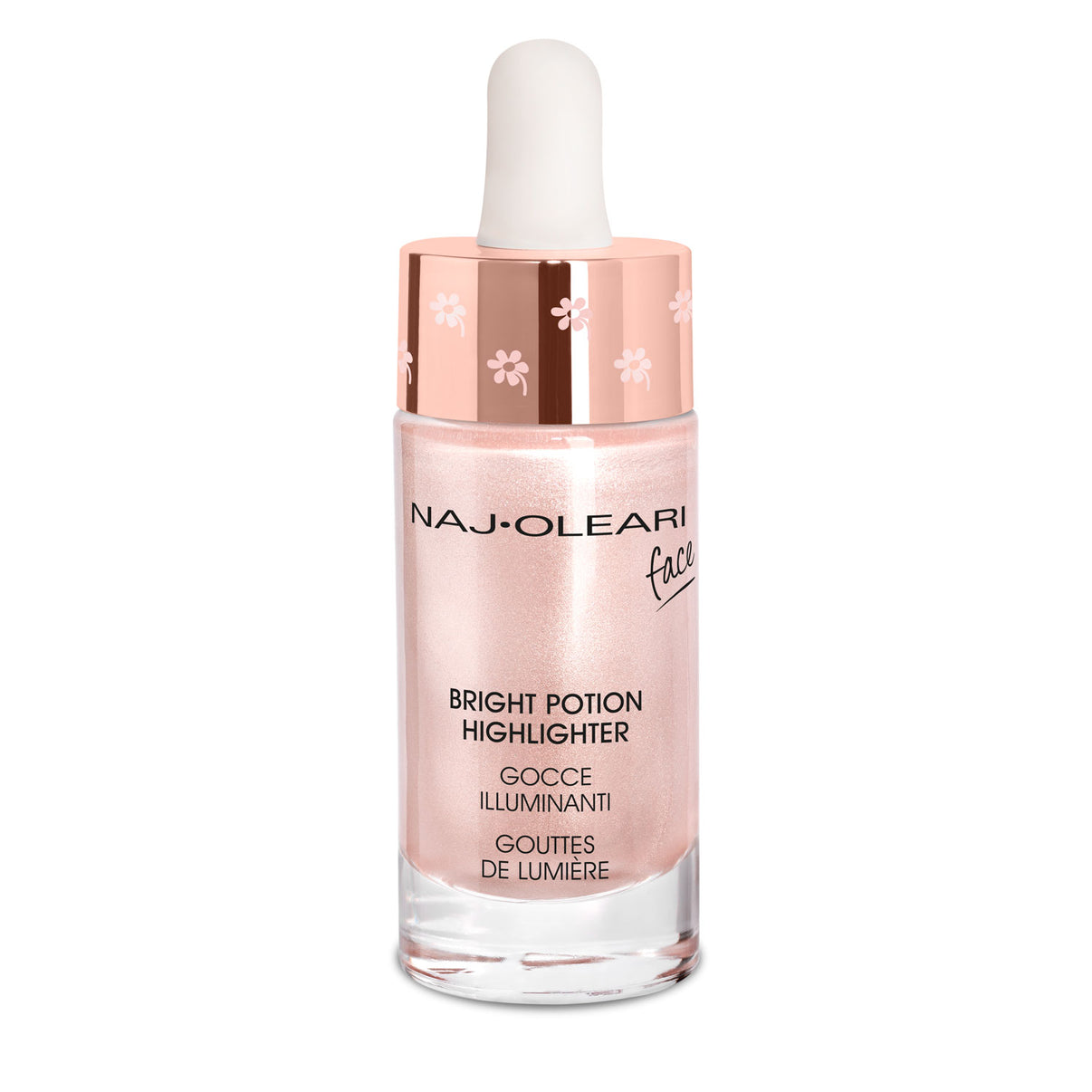 Naj.Oleari Make Up Bright Potion Highlighter 01 Rose Quartz Quarzo Rosa