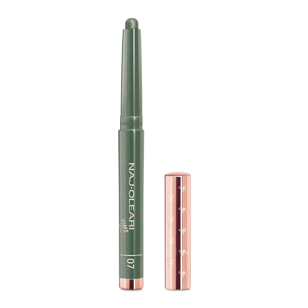 NAJ.OLEARI MAKE UP ABSOLUTE STAY EYESHADOW 07 VELVET GREEN أخضر مخملي