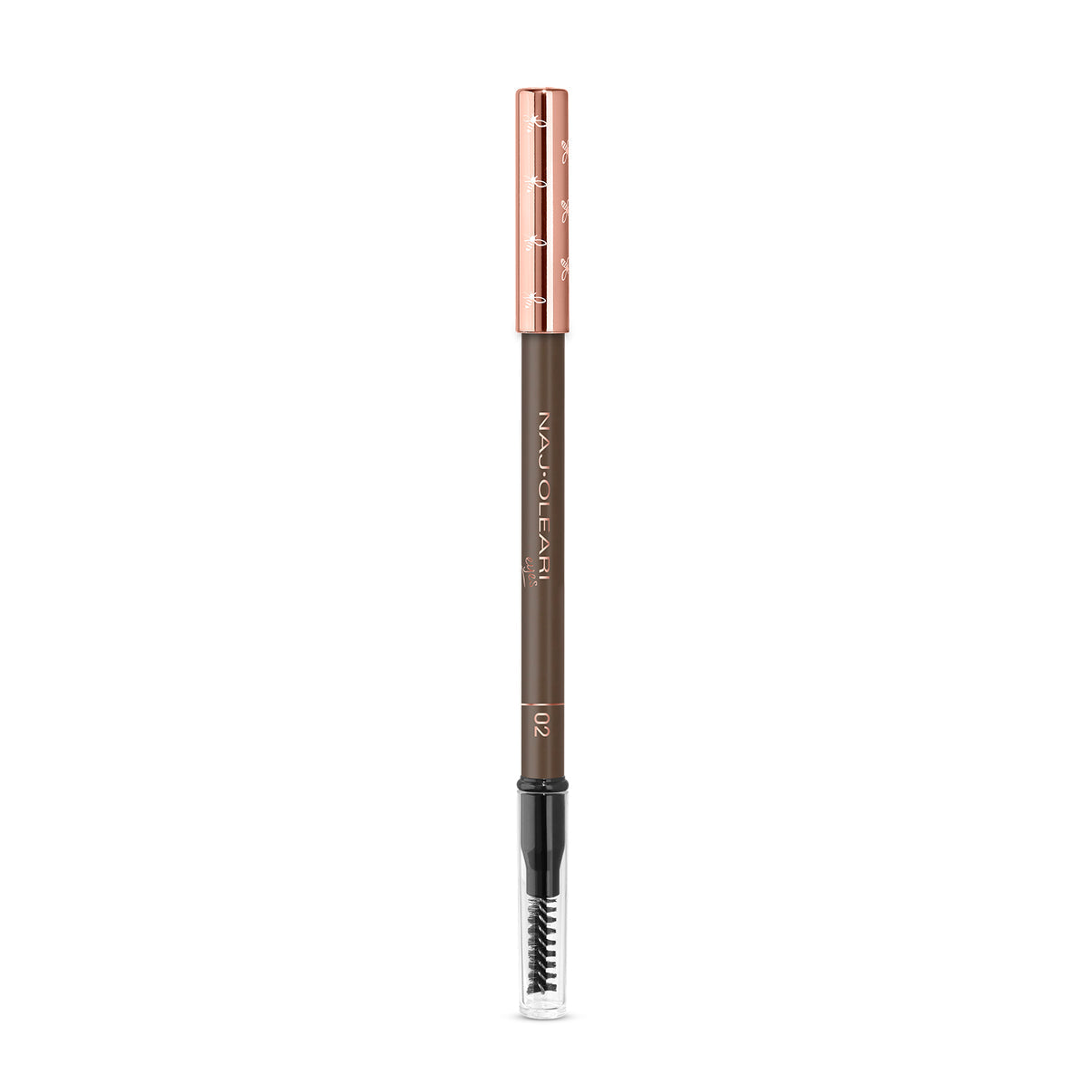 Naj.Oleari Make Up Fill In Brow Pencil 02 Browns Castane