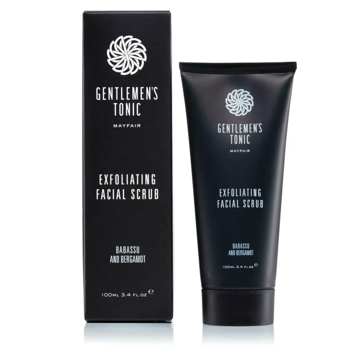 منتج مميز Gentlemens Tonic Grooming Babassu Bergamot Exfoliating Facial Scrub - 100 مل