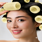 Hair Pro Hair Rollers-Yellow-6pcs